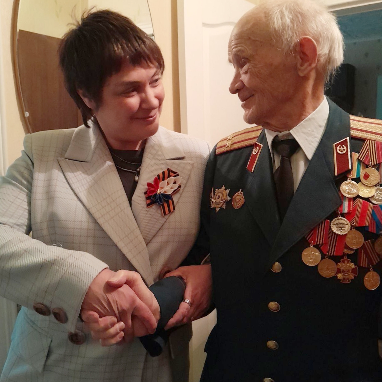 Руководители ОККД поздравили ветеранов и участников Великой Отечественной войны с Днем Победы Руководители ОККД поздравили ветеранов и участников Великой Отечественной войны с Днем Победы