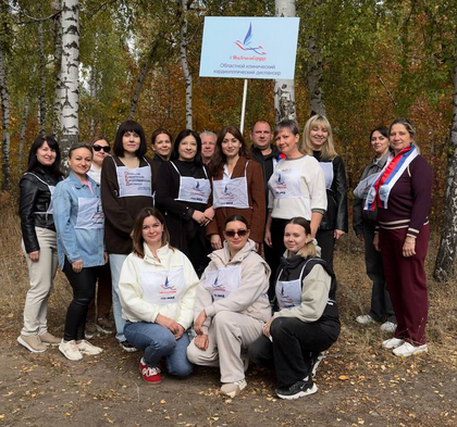 Коллектив ГУЗ "ОККД" принял участие во Всероссийской акции "10 000 шагов к жизни"