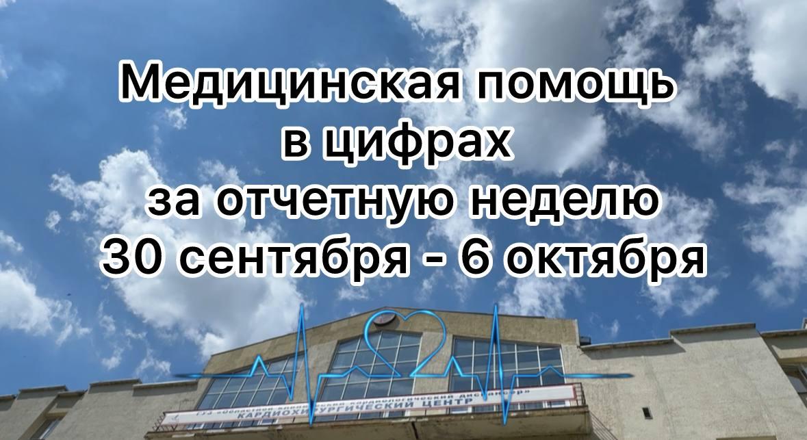 На минувшей неделе на стационарное лечение в ОККД поступило 363 пациентов, выписано 349.