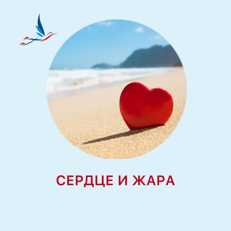 Правила сохранения здоровья сердца в жаркую погоду  Правила сохранения здоровья сердца в жаркую погоду