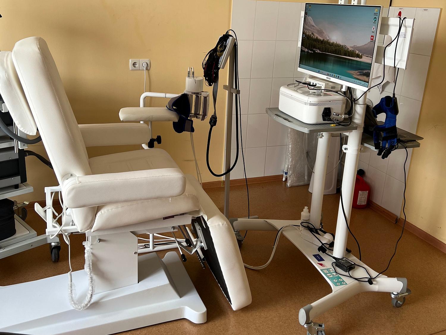 Об оснащении отделения реабилитации ОККД