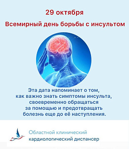 Всемирный день борьбы с инсультом  Всемирный день борьбы с инсультом